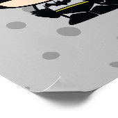 Chibi Catwoman valt Batman aan 2 Poster (Hoek)