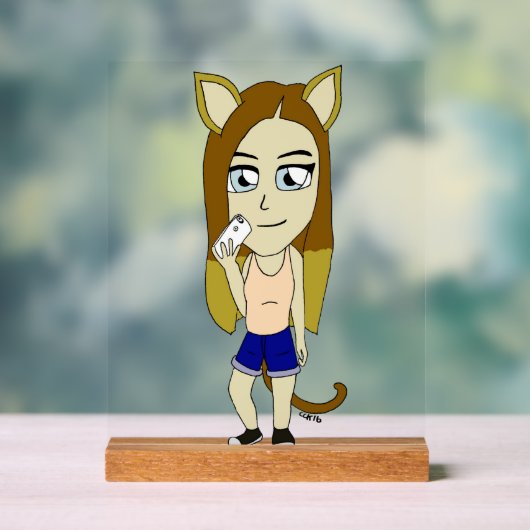 Chibi Chatte Fille (Neutre)