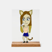 Chibi Chatte Fille (Recto)