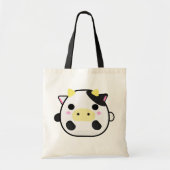 Chibi Cow Tote Bag (Voorkant)