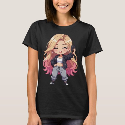 Chibi Cutie — a joyful, playful, and heartwarming T-shirt (Voorkant)