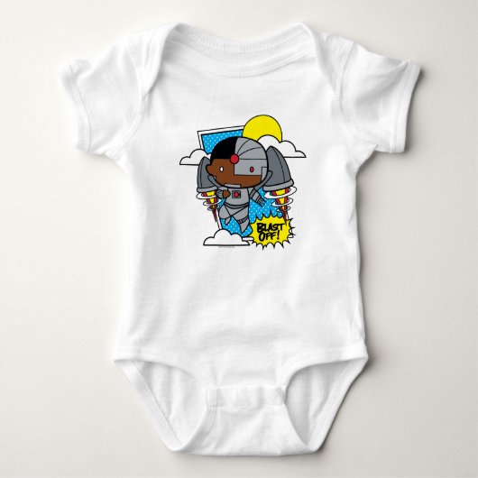 Chibi Cyborg Blast Off Romper (Voorkant)
