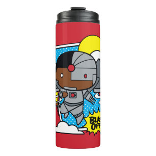 Chibi Cyborg Blast Off Thermosbeker