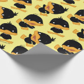 Chibi DAFFY DUCK™ Cadeaupapier (Hoek)