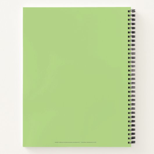 Chibi DAFFY DUCK™ EN BUGS BUNNY™ Notitieboek (Achterkant)