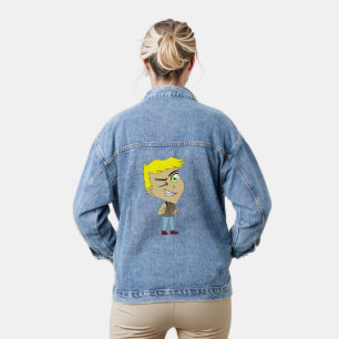 chibi denim jacket