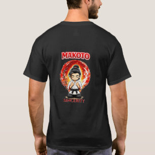 Chibi Dojo Makoto Oprechtheid T-shirt