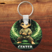 Chibi Dojo Power Center Sleutelhanger (Achterkant)