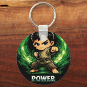 Chibi Dojo Power Center Sleutelhanger (Voorkant)