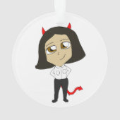 chibi-duivel ornament (achterkant)