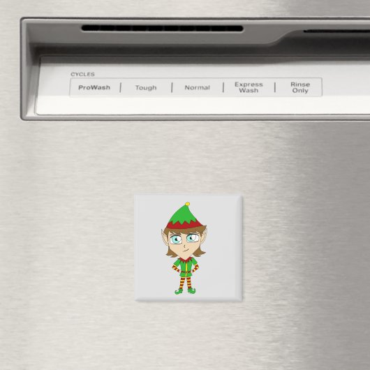 chibi elf magnet magneet (Insitu (Vaatwasser))