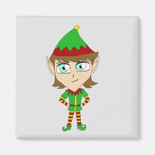 chibi elf magnet magneet