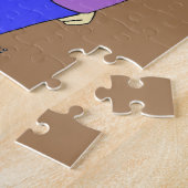 chibi fille avec lapin queue jigsaw puzzle (Côté)