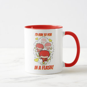 Chibi Flash - ik zou naar je toe lopen in een Flas Mok