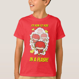 Chibi Flash - ik zou naar je toe lopen in een Flas T-shirt