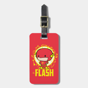 Chibi Flash met elektriciteit Bagagelabel
