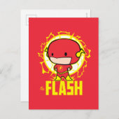 Chibi Flash met elektriciteit Briefkaart (Voorkant / Achterkant)