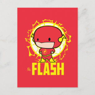 Chibi Flash met elektriciteit Briefkaart