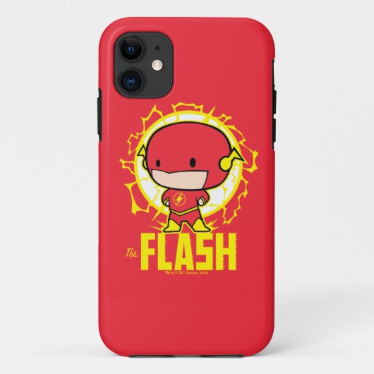 Chibi Flash met elektriciteit Case-Mate iPhone Case (Achterkant)