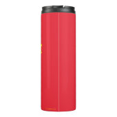 Chibi Flash met elektriciteit Thermosbeker (Achterkant)