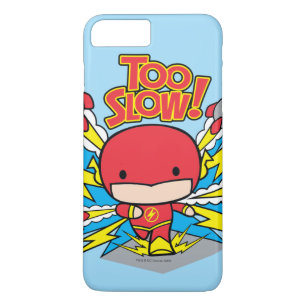 Chibi Flash Outrunning Rocks iPhone 8 Plus / 7 Plus Hoesje
