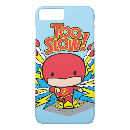 Chibi Flash Outrunning Rocks Case-Mate iPhone Case (Achterkant)