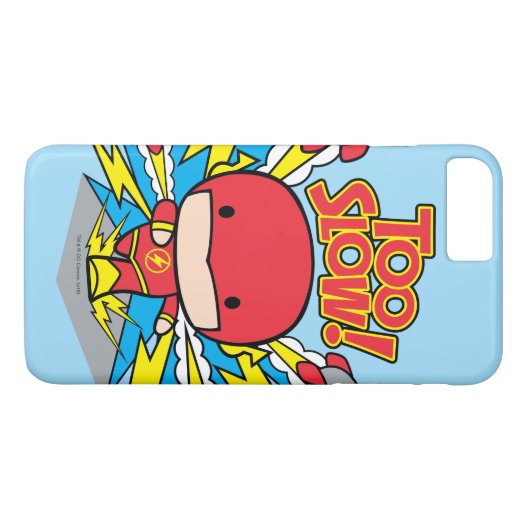 Chibi Flash Outrunning Rocks Case-Mate iPhone Case (Achterkant (Horizontaal))