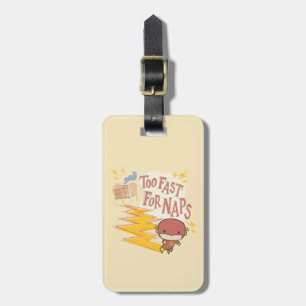 Chibi Flash Te snel voor kranen Bagagelabel