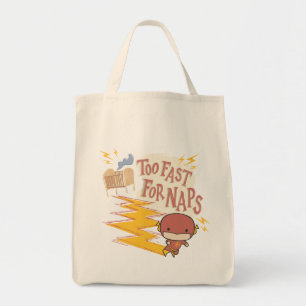 Chibi Flash Te snel voor kranen Tote Bag