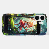 Chibi Fox Adventure Case-Mate iPhone Case (Achterkant (horizontaal))
