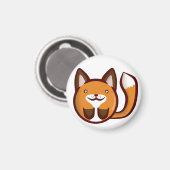 Chibi Fox Magneet (Voorkant / Achterkant)