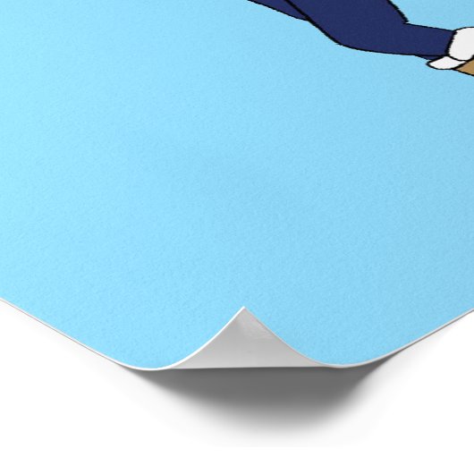 chibi foxy-meisje poster (Hoek)