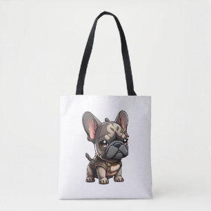 Chibi Franse buldog Draagtas