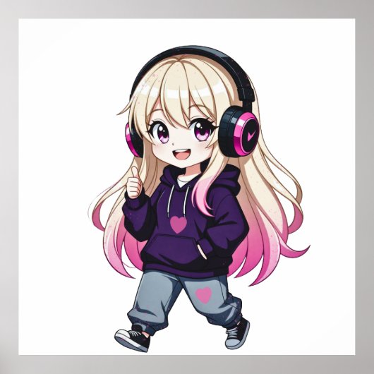 Chibi Funny Poster (Voorkant)