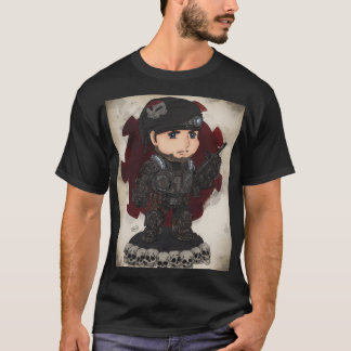 Chibi Gepantserde COG-Stijl Soldaat T-shirt