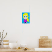 chibi goot poster (Keuken)