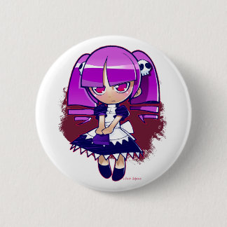 Chibi Gothic Ronde Button 5,7 Cm