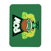 Chibi Green Lantern Forming Giant Fists Magneet (Verticaal)
