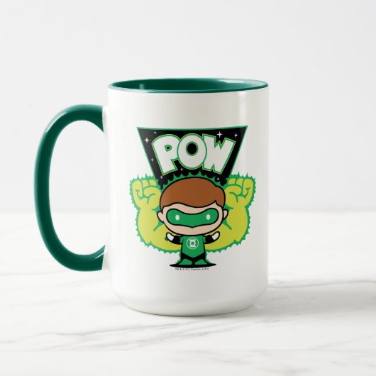 Chibi Green Lantern Forming Giant Fists Mok (Links)