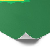 Chibi Green Lantern Forming Giant Fists Poster (Hoek)