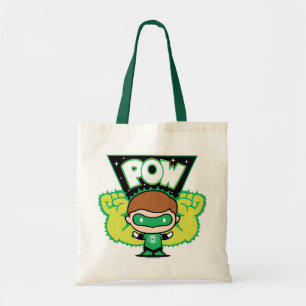 Chibi Green Lantern Forming Giant Fists Tote Bag