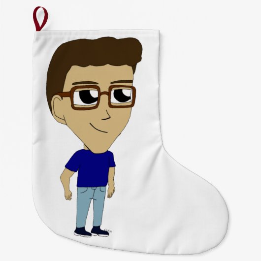 chibi grote kerstsok (Voorkant)