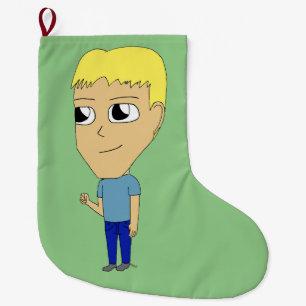 chibi grote kerstsok