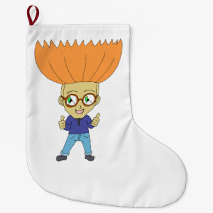 chibi grote kerstsok