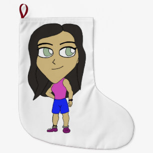 chibi grote kerstsok