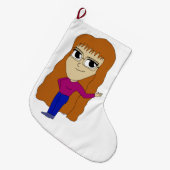 chibi grote kerstsok (Voorkant (Hangend))