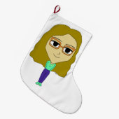 chibi grote kerstsok (Voorkant (Hangend))