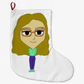 chibi grote kerstsok (Voorkant)