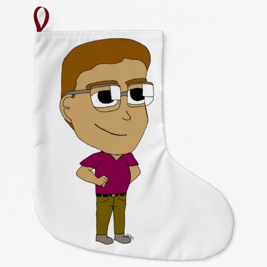 chibi grote kerstsok (Voorkant)