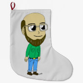 chibi grote kerstsok (Voorkant)